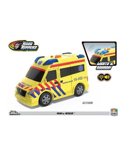 Road Rippers Rush & Rescue ambulance