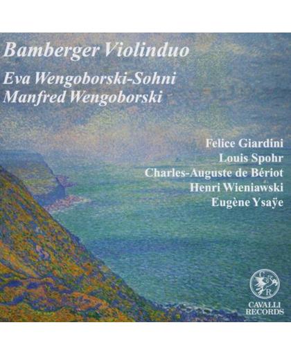 Bamberger Violinduo plays Giardini, Spohr, Beroit, Wieniawski & Ysaye