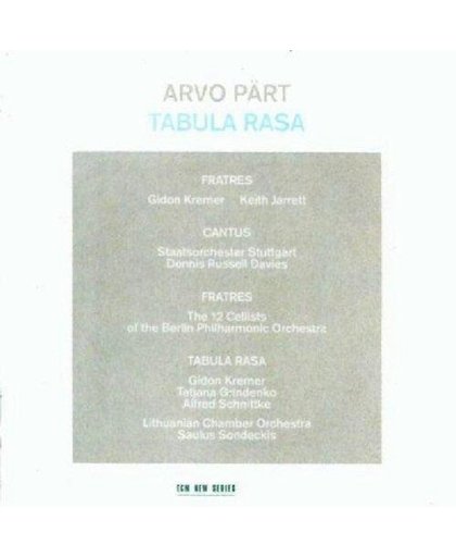 Part, Arvo: Tabula Rasa / Kremer, Schnittke, Jarrettt