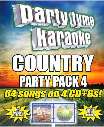 Party Tyme Karaoke: Country Party Pack, Vol. 4