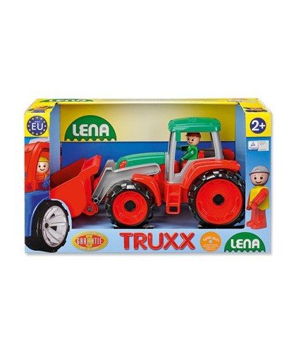 Lena Truxx tractor met shovel