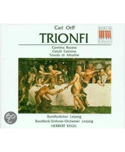 Orff: Trionfi / Herbert Kegel, Leipzig Radio SO, et al
