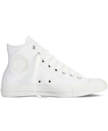 Converse All Stars Leather Hoog 1T406 Wit-43