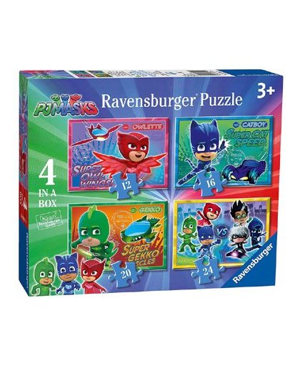 Ravensburger PJ Masks puzzelset 4-in-1