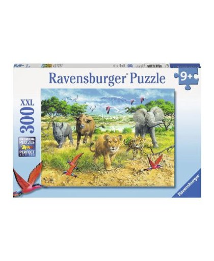 Ravensburger puzzel Jonge dieren in Afrika XXL - 300 stukjes