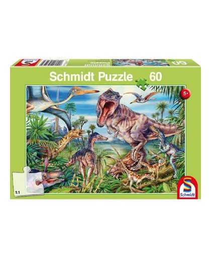 At the Dinosaurs puzzel - 60 stukjes