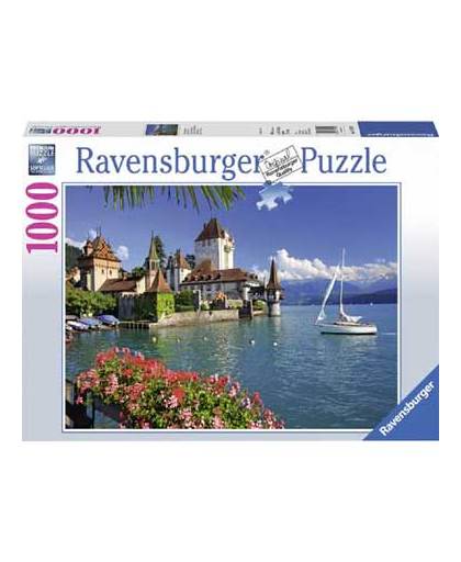 Ravensburger puzzel Aan het meer van Thun, Bern 1000 stukjes