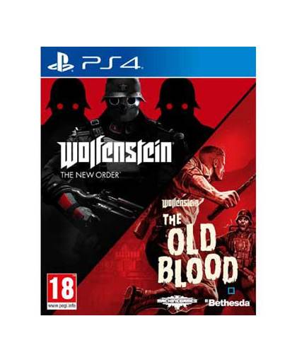 PS4 Wolfenstein 2 Pack The New Order + The Old Blood