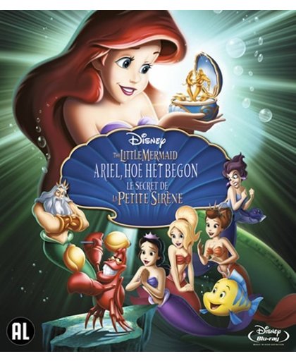 De Kleine Zeemeermin (The Little Mermaid) 3: Ariel, Hoe Het Begon (Blu-ray)