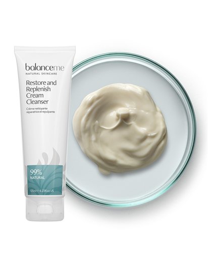 Balance Me Restore and Replenish Cream Cleanser 125ml