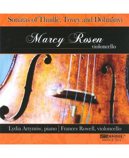 Sonatas Of Thuille, Tovey & Dohnanyi