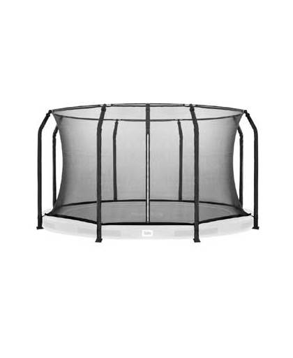 Salta Excellent Ground veiligheidsnet voor verlaagde trampoline rond - 366 cm - zwart