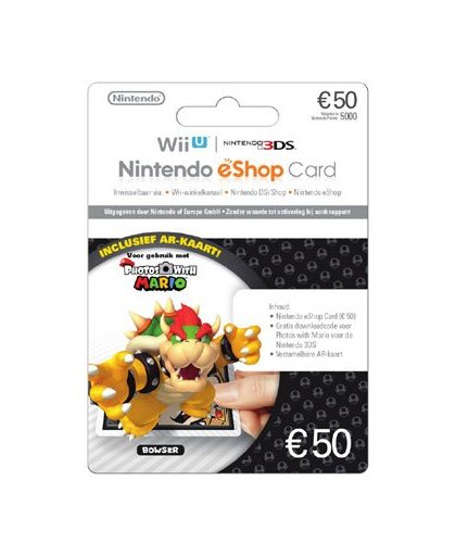 Nintendo eShop Card 50 euro + Photos with Mario