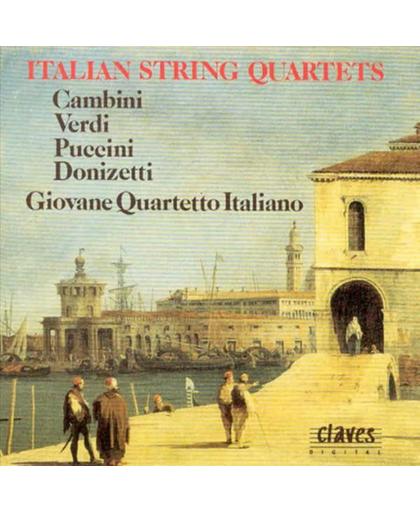 Italian String Quartets: Cambini, Verdi, Puccini, Donizetti