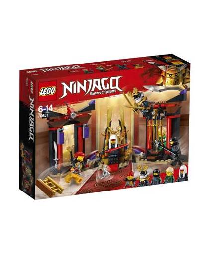 LEGO Ninjago troonzaalduel 70651