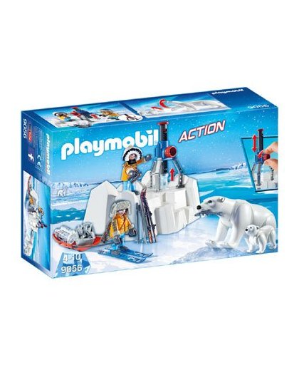 PLAYMOBIL Action poolreizigers en ijsberen 9056