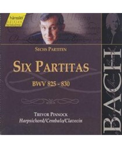 Edition Bachakademie Vol 115 - Six Partitas / Trevor Pinnock