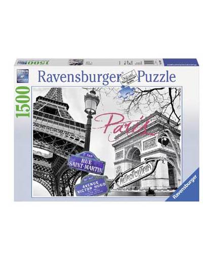 Ravensburger puzzel Paris mon amour 1500 stukjes