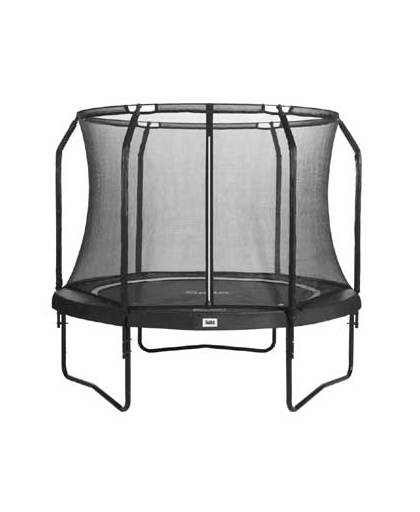 Salta Premium Black Edition trampoline rond met veiligheidsnet - 213 cm - zwart