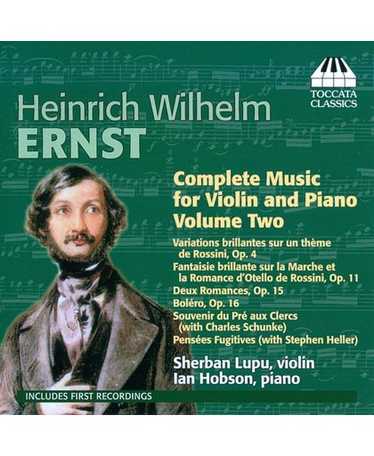 Ernst: Music For Violin Vol.2