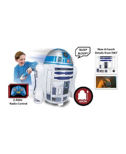 Star Wars grote opblaasbare R2-D2 - 64 cm