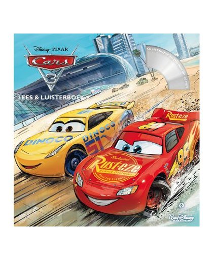 Disney Cars 3 boek met CD