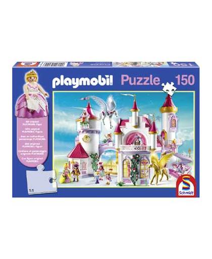 Schmidt Playmobil puzzel het kasteel van de prinses 150 stukjes
