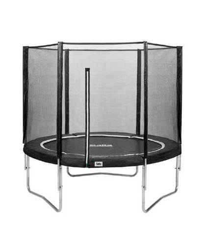 Salta Combo trampoline rond met veiligheidsnet - 244 cm - zwart