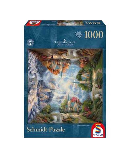 Puzzel De kerk in de bergen - 1000 stukjes