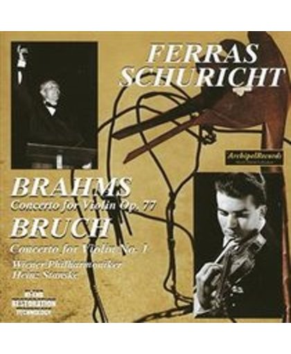 Brahms: Violin Concerto (1954), Bruch: Violin Conc