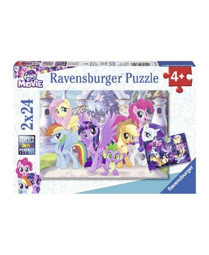 Ravensburger puzzelset My Little Pony prachtige pony's - 2 x 24 stukjes