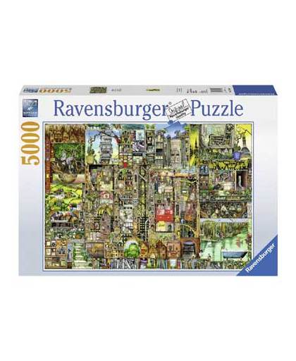 Ravensburger puzzel Bizarre stad 5000 stukjes