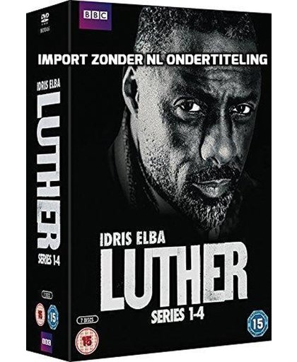 Luther - Series 1-4 [DVD](import zonder NL ondertiteling)