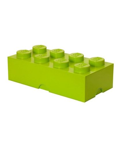 LEGO Brick opbergbox 8 - limegroen