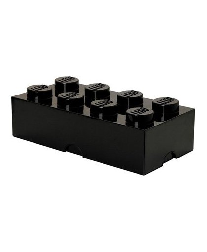 LEGO Brick opbergbox 8 - zwart
