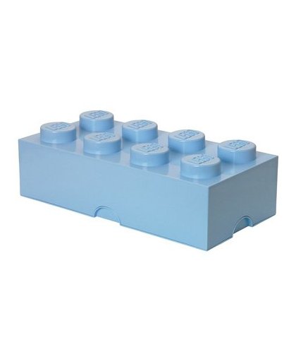 LEGO Brick opbergbox 8 - lichtblauw