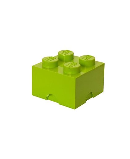 LEGO Brick opbergbox 4 - limegroen
