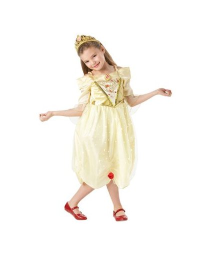 Disney Belle glitter en sparkle jurk - maat 128