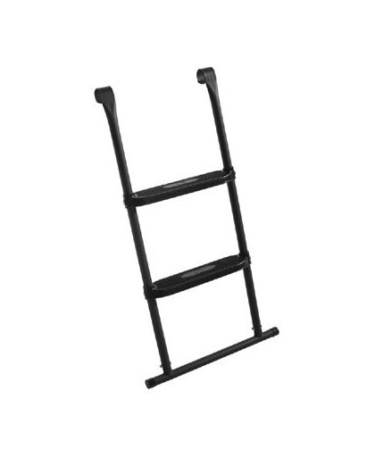 Salta ladder voor trampoline met 2 treden - 82 x 52 cm - zwart