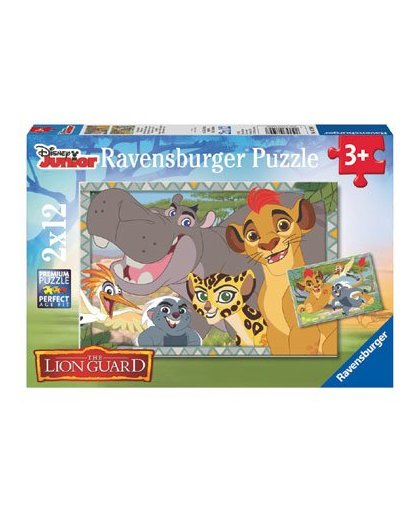 Ravensburger Disney The Lion Guard puzzelset Beschermer van het koninkrijk - 2 x 12 stukjes