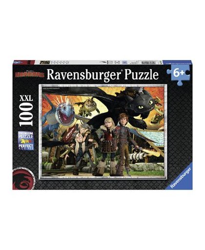 Ravensburger Dragons puzzel Drakenvrienden - 100 stukjes