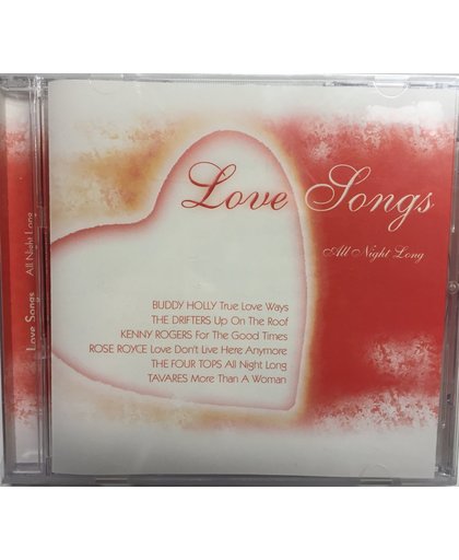 Love Songs cd - All night long - Various Artists
