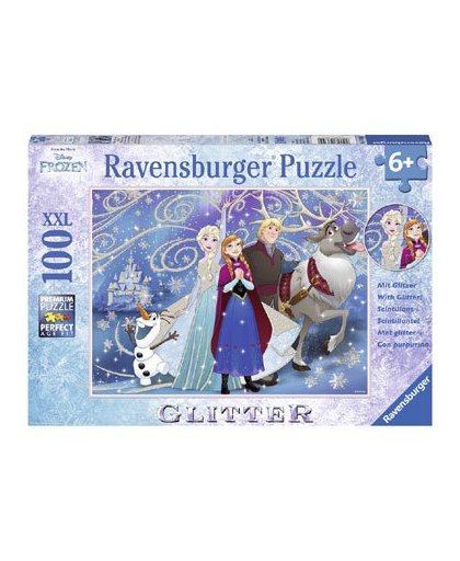 Ravensburger Disney Frozen puzzel Glinsterende sneeuw - 100 stukjes