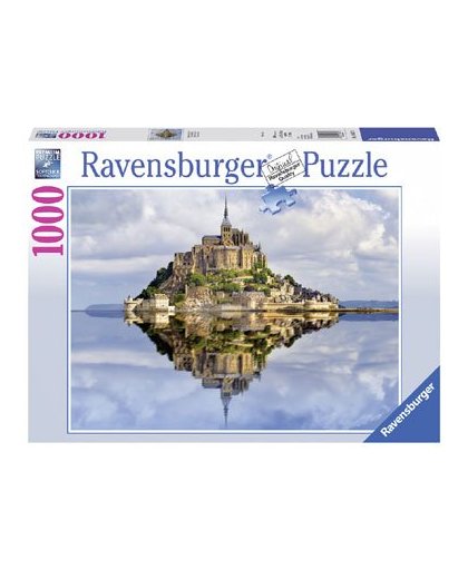 Ravensburger puzzel Mont Saint-Michel - 1000 stukjes