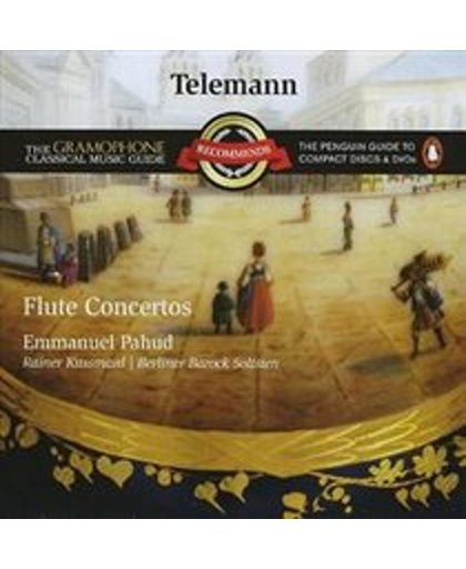 Telemann: Flute  Concertos In G & D; Triple Concertos In A & E; Conce