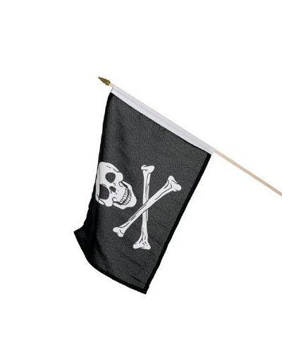 SwingKing vlag met houten stok