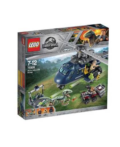 LEGO Jurassic World helikopterachtervolging van Blue 75928