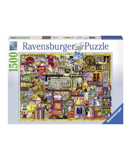 Ravensburger Colin Thompson puzzel Hobbykast - 1500 stukjes
