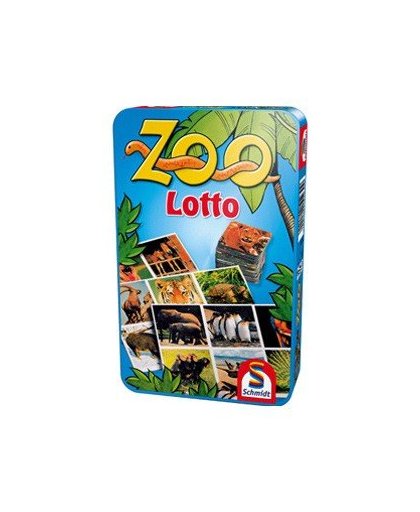 Zoo Lotto in tin box pocketeditie