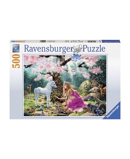 Ravensburger puzzel Sprookjesachtige ontmoeting - 500 stukjes